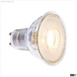 MASTER VALUE DT LEDspot GU10 927, Glas, Silber 3,70 W, 2000-2700 K, dimmbar, IP20, 230V, 54mm