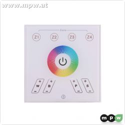 Touchpanel RF Color + White, Controller, Kunststoff, Wei 2,00 W , IP20, 23